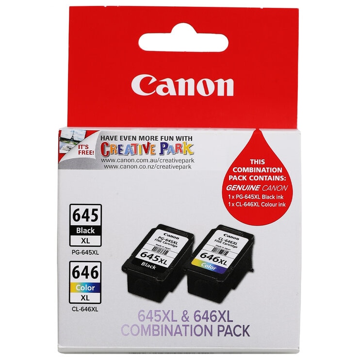 Canon Ink Combo Pack XL (1 x PG645XL & 1 x CL646XL) Canon Ink Combo Pack XL (1 x PG645XL & 1 x CL646XL)