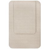 Mineral Spring Cotton Memory Foam Bathmat 2 pack