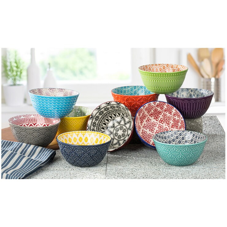Signature Homewares Printed Bowls 10pk Costco Australia