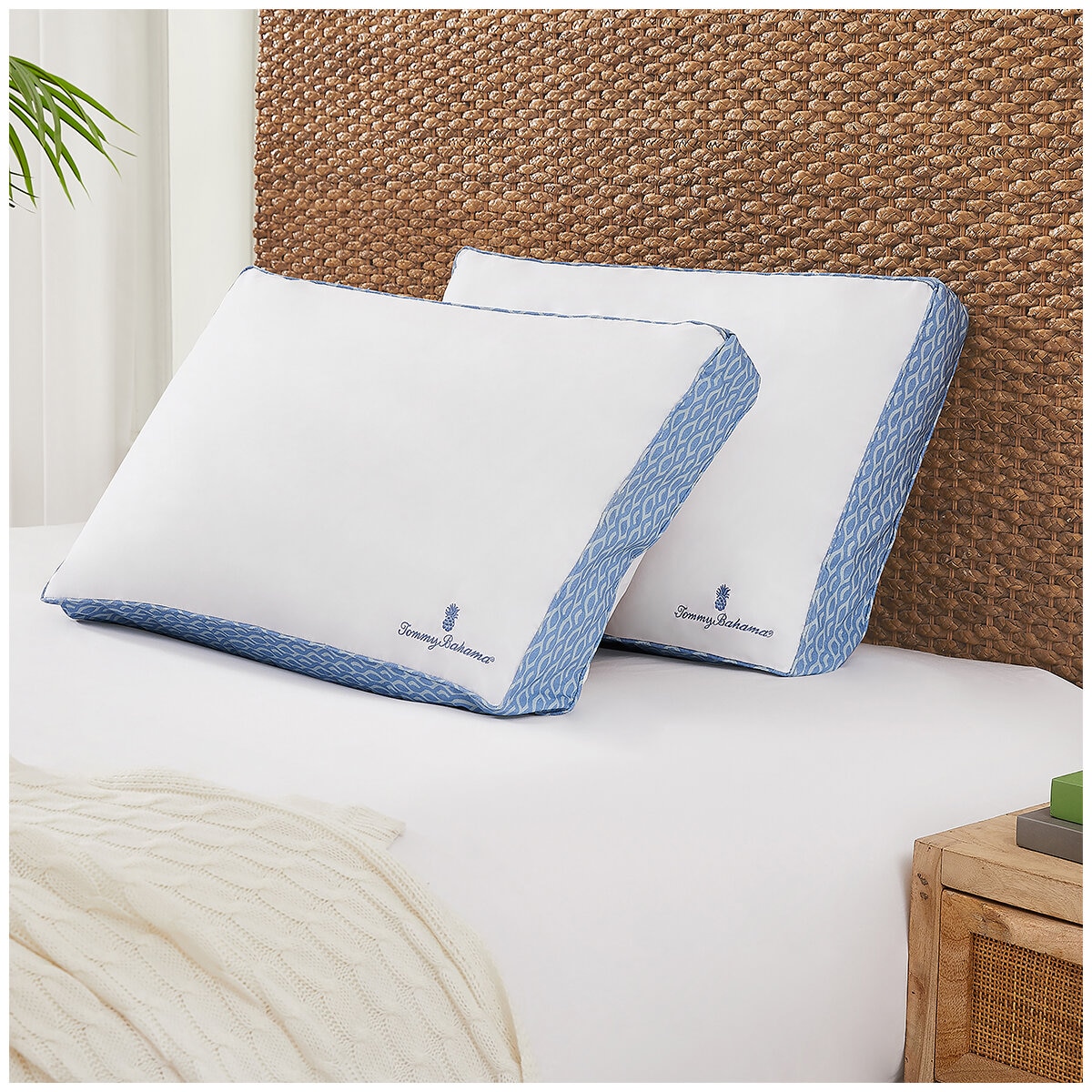 Tommy Bahama Collossal 2 pack Pillows