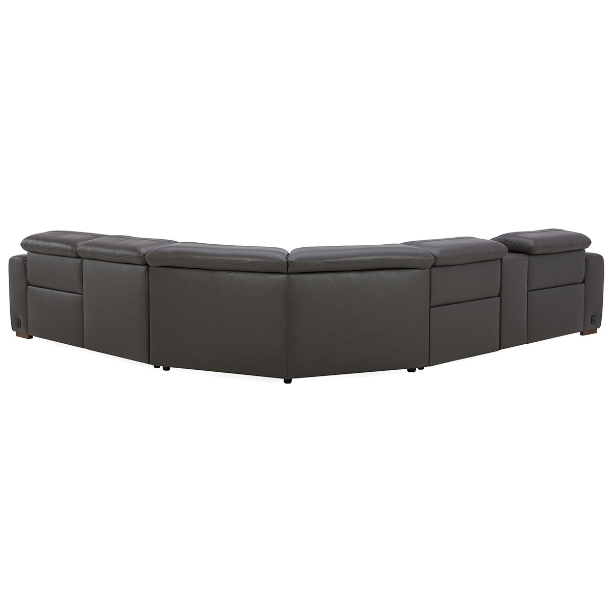 Aiden & Ivy Leather Power Reclining Sectional