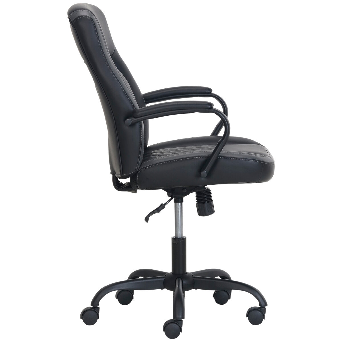 True Innovation BTS Quilted Task Chair Grey