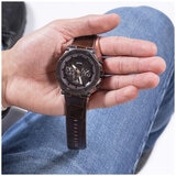 GUESS Edge Chocolate Brown Men's Watch GW0492G2