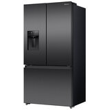 Hisense 634L PureFlat French Door Fridge Dark Steel HRFD634BW
