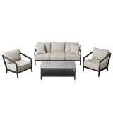 Agio Formia 4 Piece Deep Seating Set