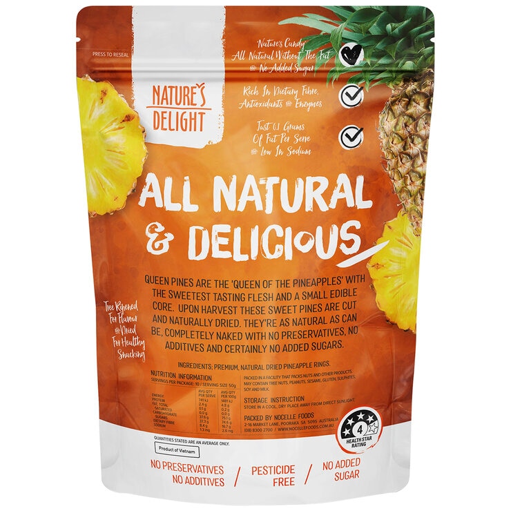 Natures Delight Dried Pineapple Rings Natures Delight Dried Pineapple Rings