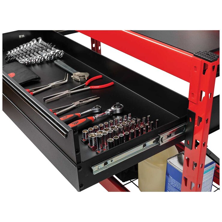 Mac Tools 2-Shelf Industrial Storage Rack Work Station Mac Tools 2-Shelf Industrial Storage Rack Work Station