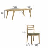Northridge Home 7pc Dining Set