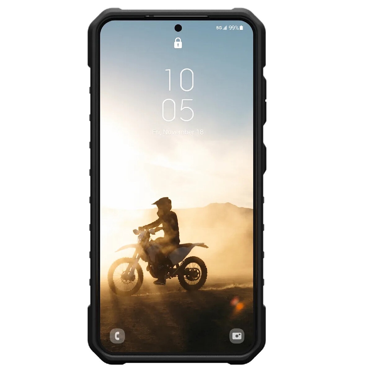 UAG Pathfinder Magnetic Samsung Galaxy S25 5G Rugged Case Black MPA-USGS25PFMCBLK