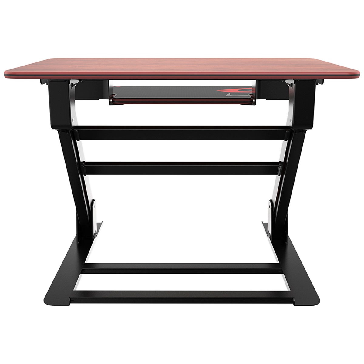 Eureka Ergonomic Height Adjustable Sit Stand Desk 81cm Cherry Costco