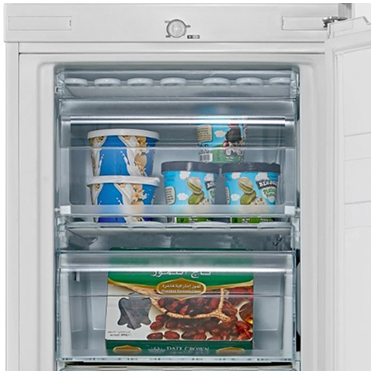 Husky 172Lt Vertical Freezer HUS172VFWH