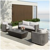 Grand Leisure Vega 4 Piece Deep Seating Set