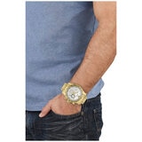 Versace Mens Sports Yellow Gold Tone Chronograph Watch VEV800619