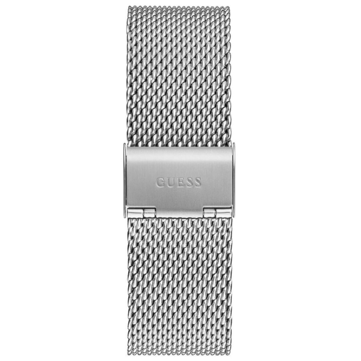 GUESS Reputation Black Logo Mesh Men's Watch GW0710G1