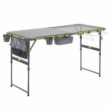 1872208 - CORE Flexrail Camping Cook Table 157cm With Accessories