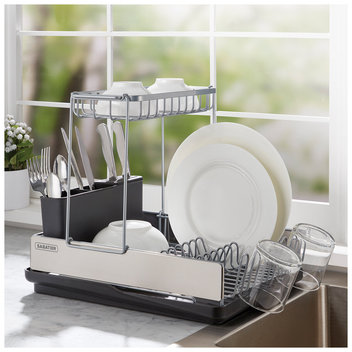 Sabatier Compact Dish Rack