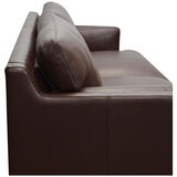 Moran Oregon 3 Seater Sterling Cocoa Leather