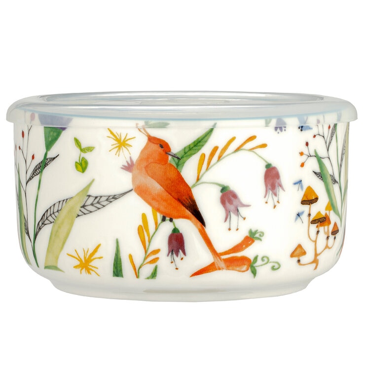 Signature Microwaveable Bowls With Lids 6 Piece Set