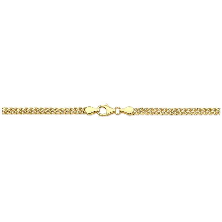 14KT Yellow Gold Fancy Braided Necklace Costco Australia