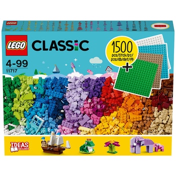 LEGO Classic Bricks Bricks Plates Construction Toy Playset 11717