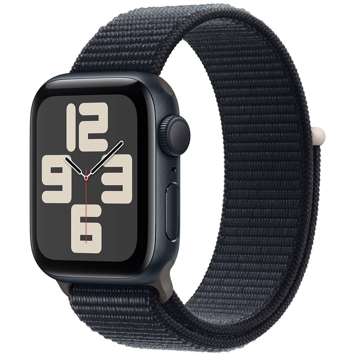 Apple Watch SE GPS 44mm Midnight Aluminium Case with Midnight Sport Loop