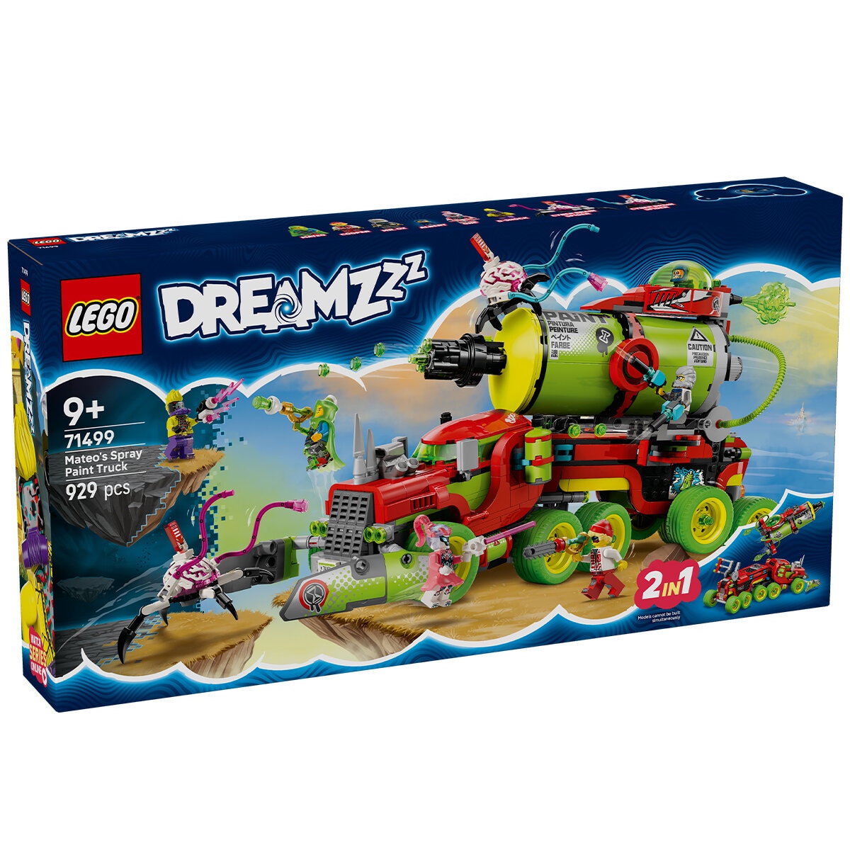 LEGO Mateo's Spray Paint Truck 71499