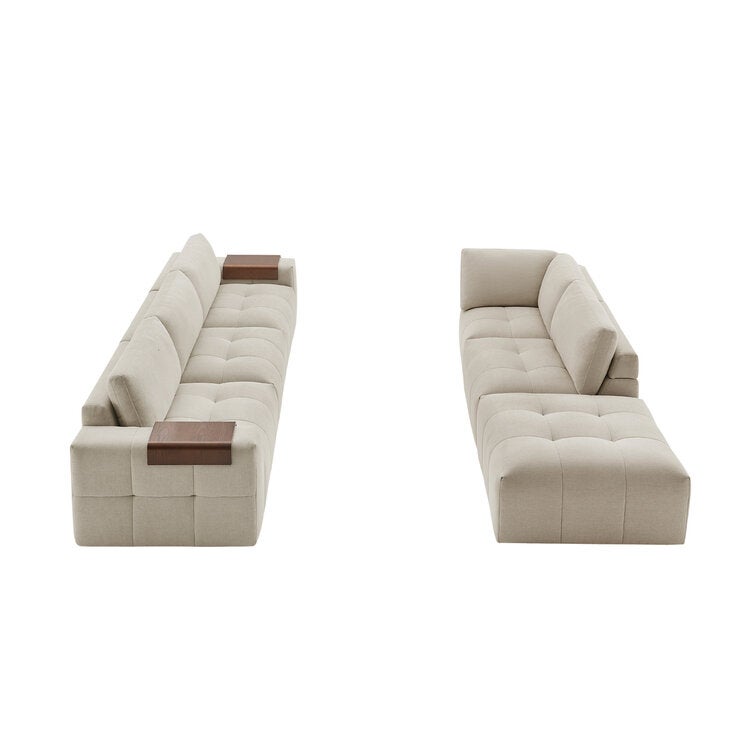 Aiden & Ivy 6 Piece Modular Fabric Sectional Aiden & Ivy 6 Piece Modular Fabric Sectional