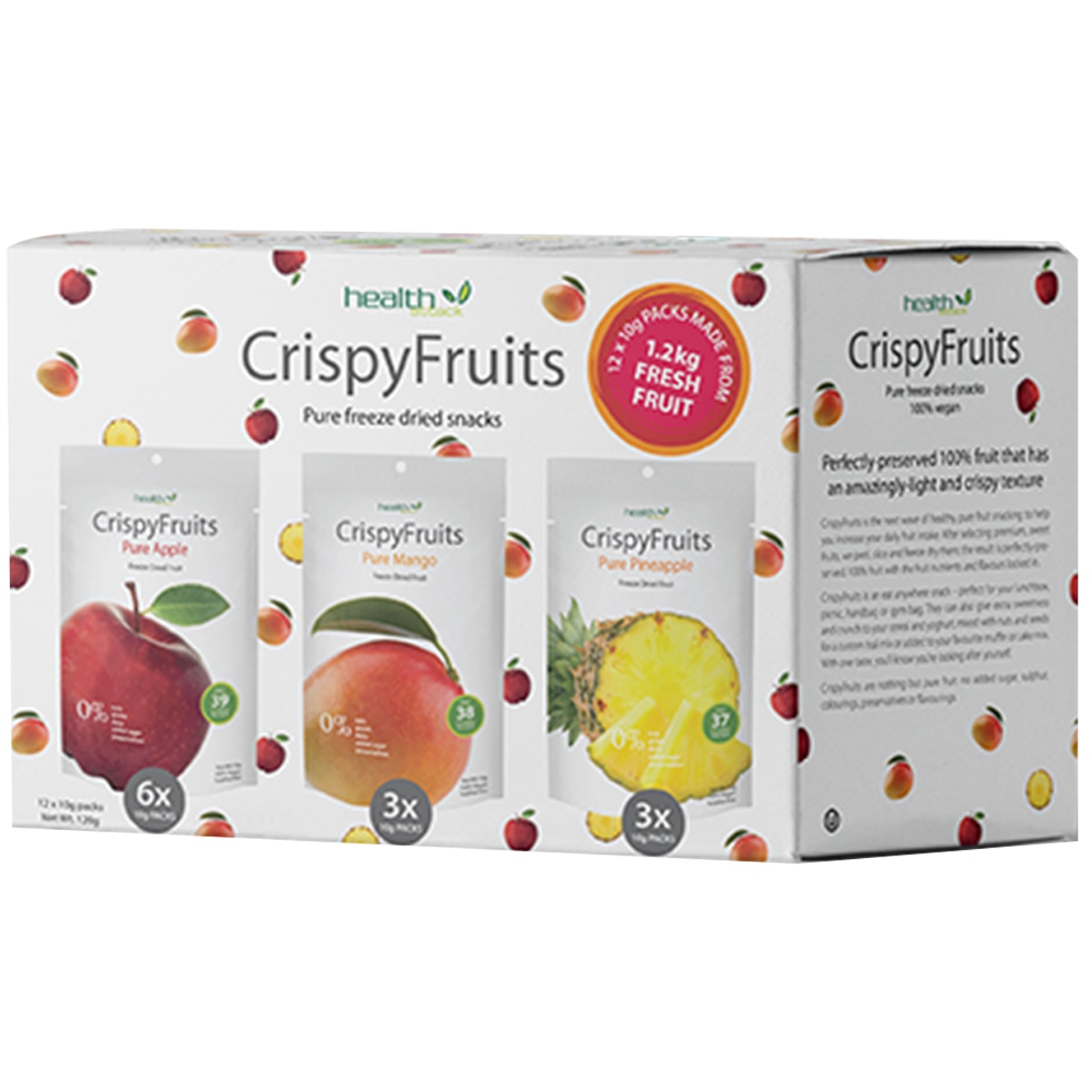 Health Attack Crispy Fruits Multibox 12 x 10g