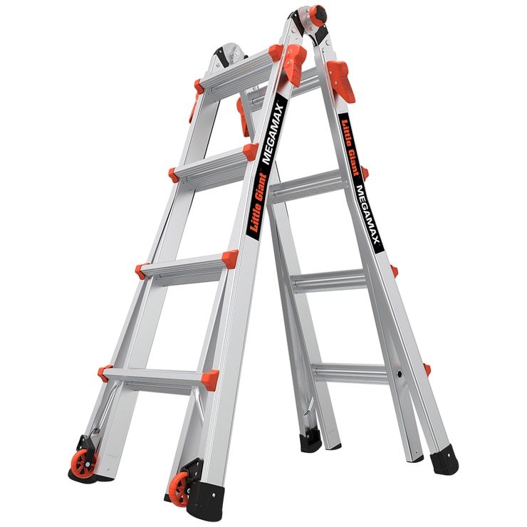 Little Giant MegaMax MultiPosition Ladder with Work Platform
