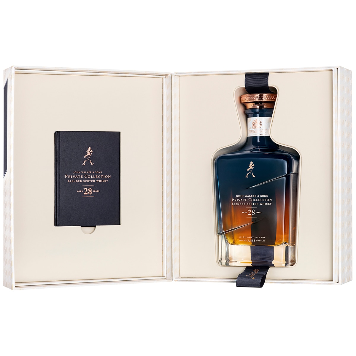 Johnnie Walker Private Collection Scotch Whisky Limited Edition 28 Year Old Midnight Blend 700ml