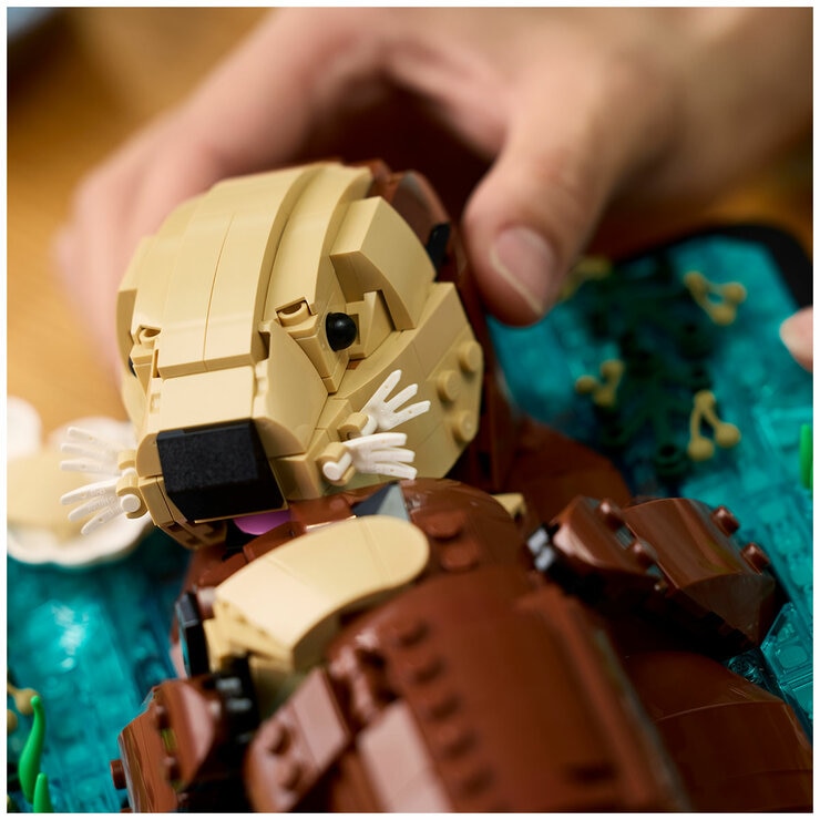 LEGO Ideas Floating Sea Otters Building Set 21366