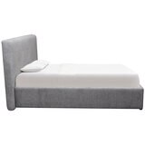 Moran Ora King Bedhead with Encasement and Slats Dove