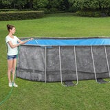 Bestway Platinum Series Power Steel Above Ground Pool Set 6.1m Bestway Platinum Series Power Steel Above Ground Pool Set 6.1m