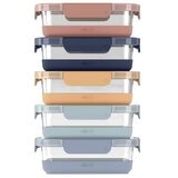 Ello Meal Prep Glass Storage 10 Piece Set