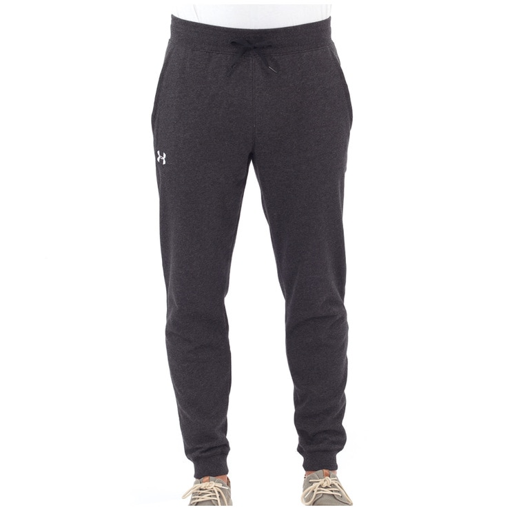 men's under armour black joggers