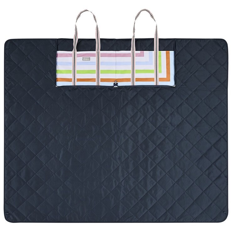Hunter Outdoor Picnic Blanket Bedford Blue Multi