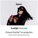 Dyson HushJet Mini Cool Fan Carnelian/Sky 654836-01 Dyson HushJet Mini Cool Fan Carnelian/Sky 654836-01