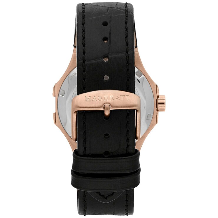 Maserati Potenza Men's Automatic Watch R8821108039 Black & Rose Gold Maserati Potenza Men's Automatic Watch R8821108039 Black & Rose Gold