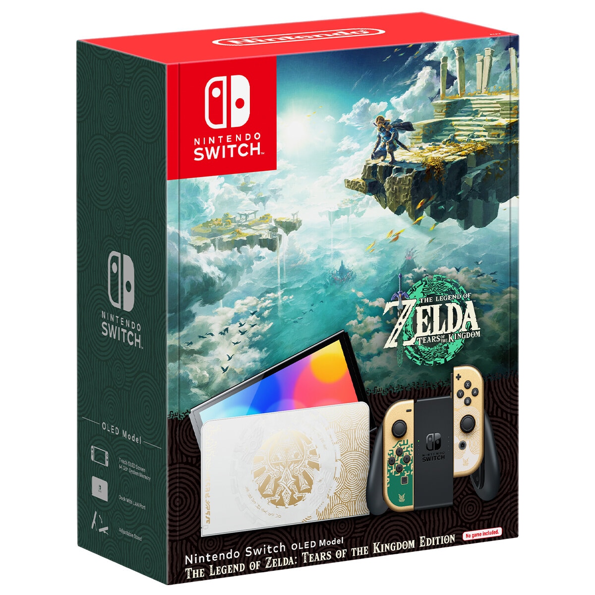 Nintendo Switch OLED Console - Legend Of Zelda Tears Of The Kingdom Edition