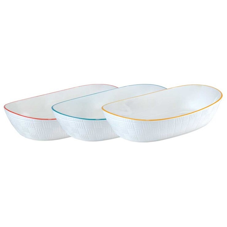 Certified International Porcelain Serving Bowl 3 Piece
