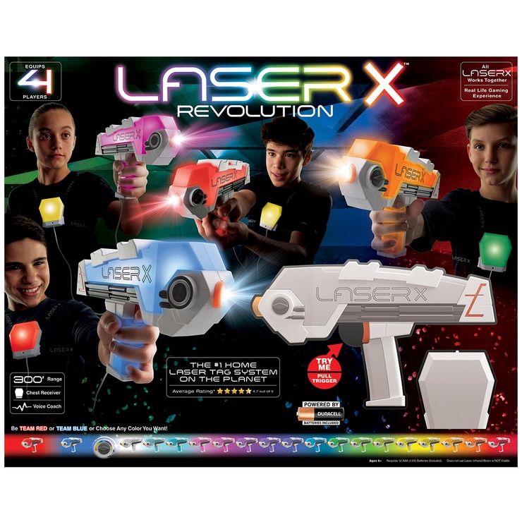 NSI Laser X Revolution Blasters 4pk Costco Australia