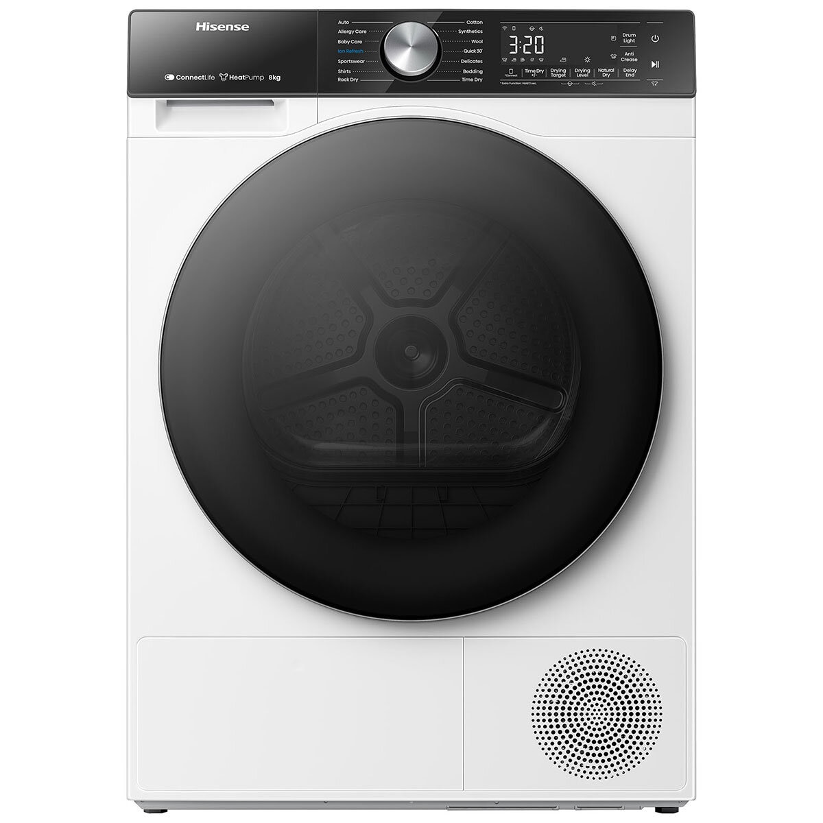 Hisense 8kg Series 5 Heat Pump Dryer White HDFS80HE