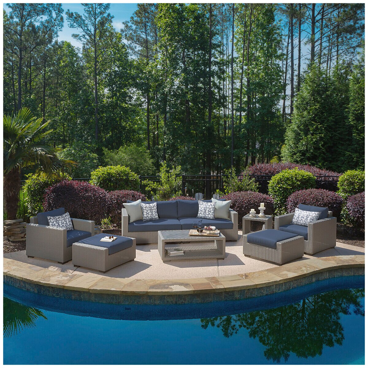 Atleisure Rafael 7 Piece Seating Set Costco Australia