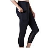 Tuff-Athletics Women's 34 Active Tight - Black