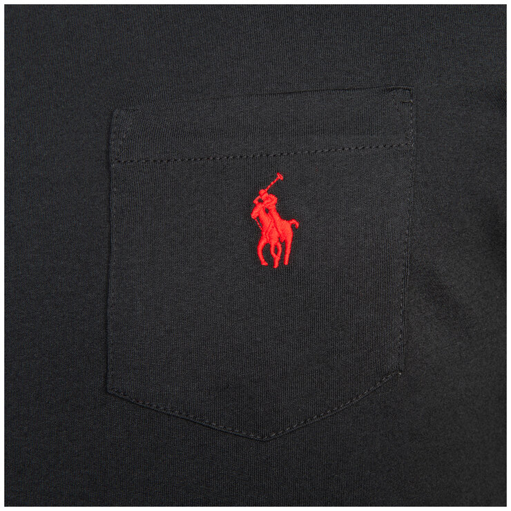 Polo Ralph Lauren Men's Crew Pocket Tee Black