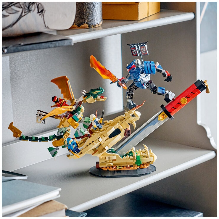 LEGO NINJAGO Battle at the Dragon’s Blade Display 71871 LEGO NINJAGO Battle at the Dragon’s Blade Display 71871