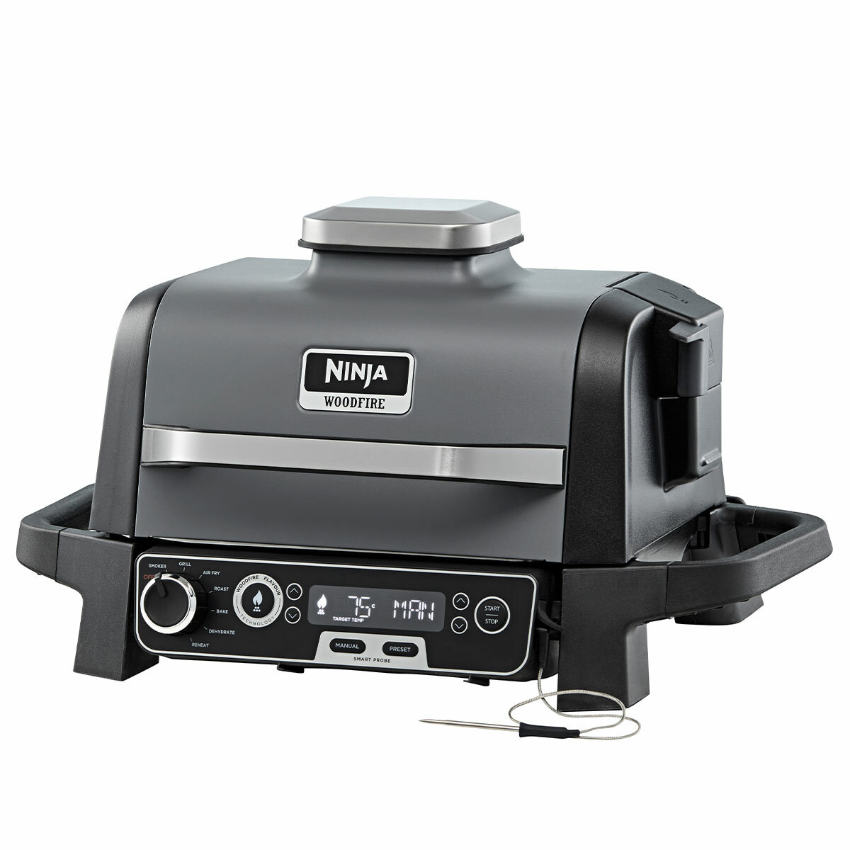 Ninja Woodfire Electric BBQ Grill and Smoker OG751ANZ Ninja Woodfire Electric BBQ Grill and Smoker OG751ANZ
