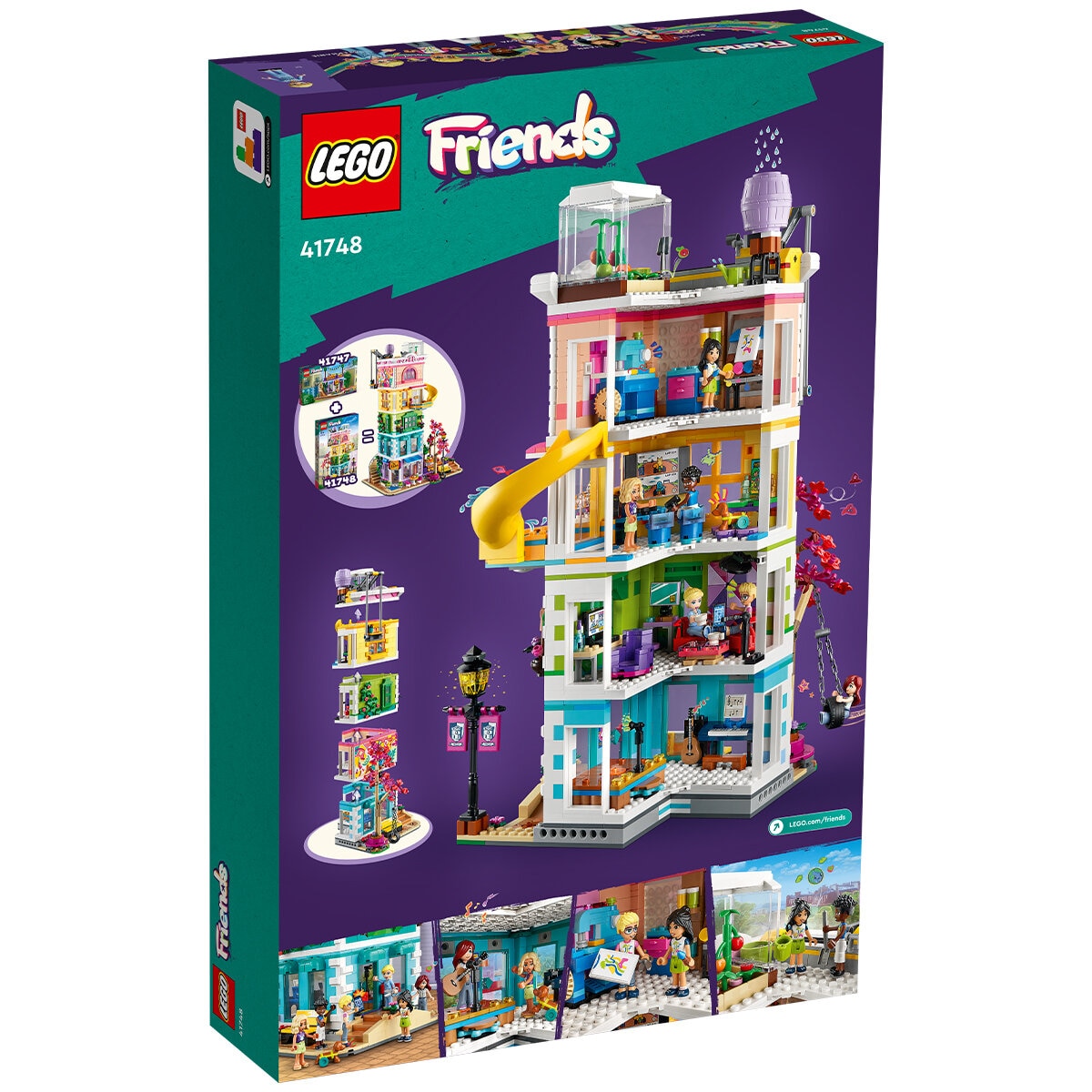 lego heartlake city community center 41748