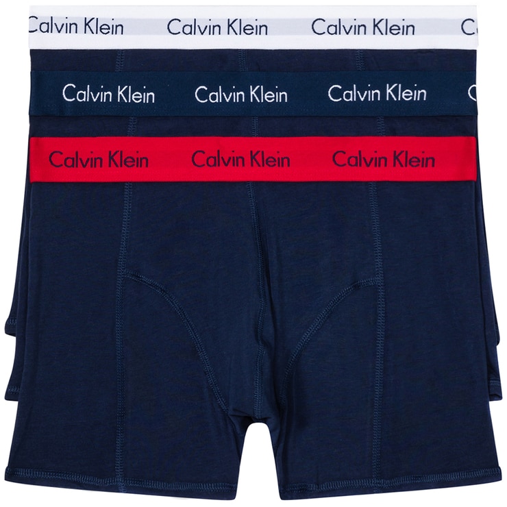Calvin Klein Trunks Medium 3pk Blue Costco Australia
