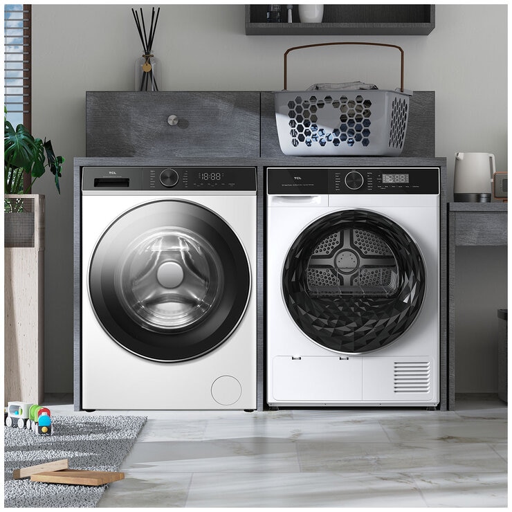 TCL 8kg Front Load Washing Machine C1208FLW TCL 8kg Front Load Washing Machine C1208FLW